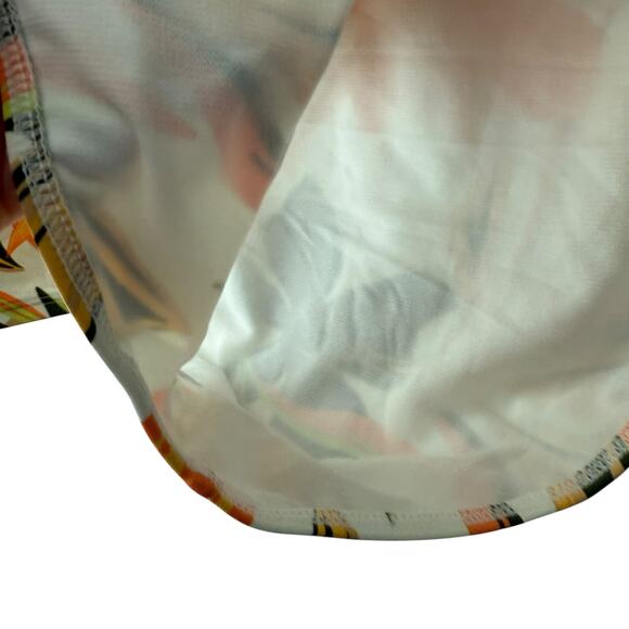 Roxy Long Sleeve UV Tropical Floral Print Bodysuit One Piece Swim Surf Rashguard - Picture 9 of 12